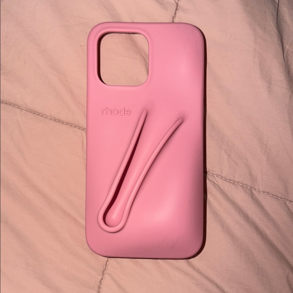 RHODE Soft Pink Phone Case for Iphone 14 pro max